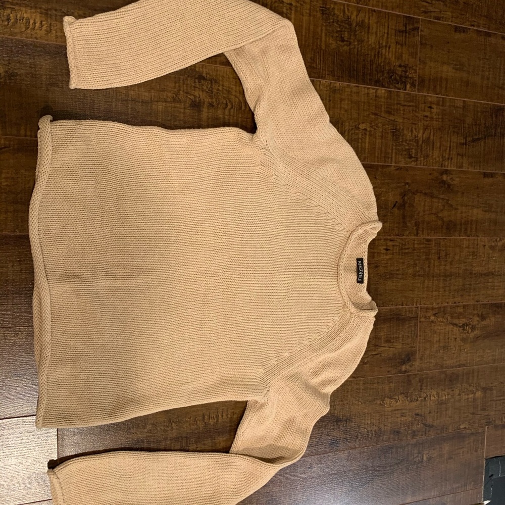 J.crew cotton rope neck sweater